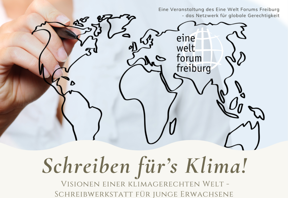 Schreiben für's Klima! Visionen einer klimagerechten Welt - Schreibwerkstatt für junge Erwachsene