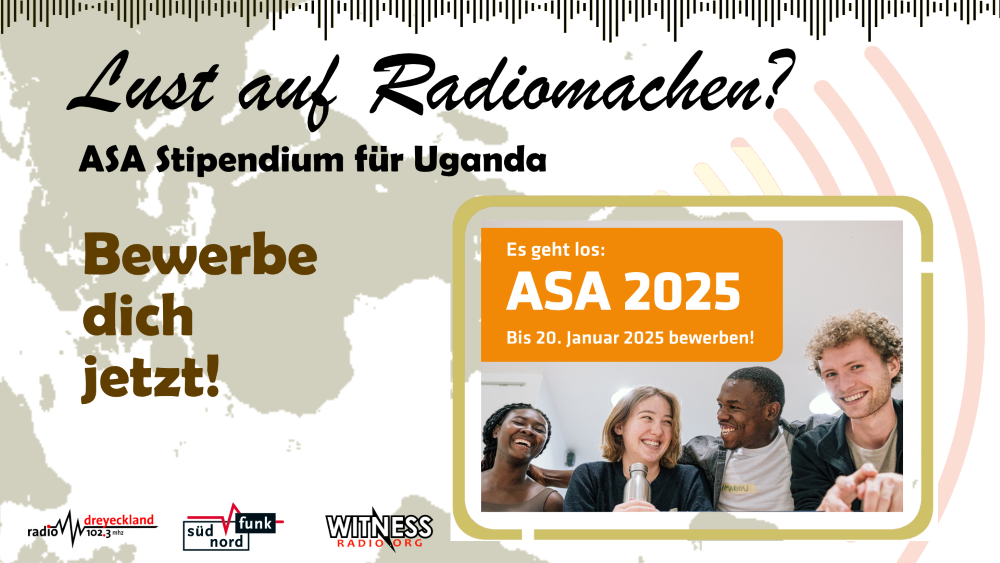 Radio machen in Uganda – bewirb dich jetzt