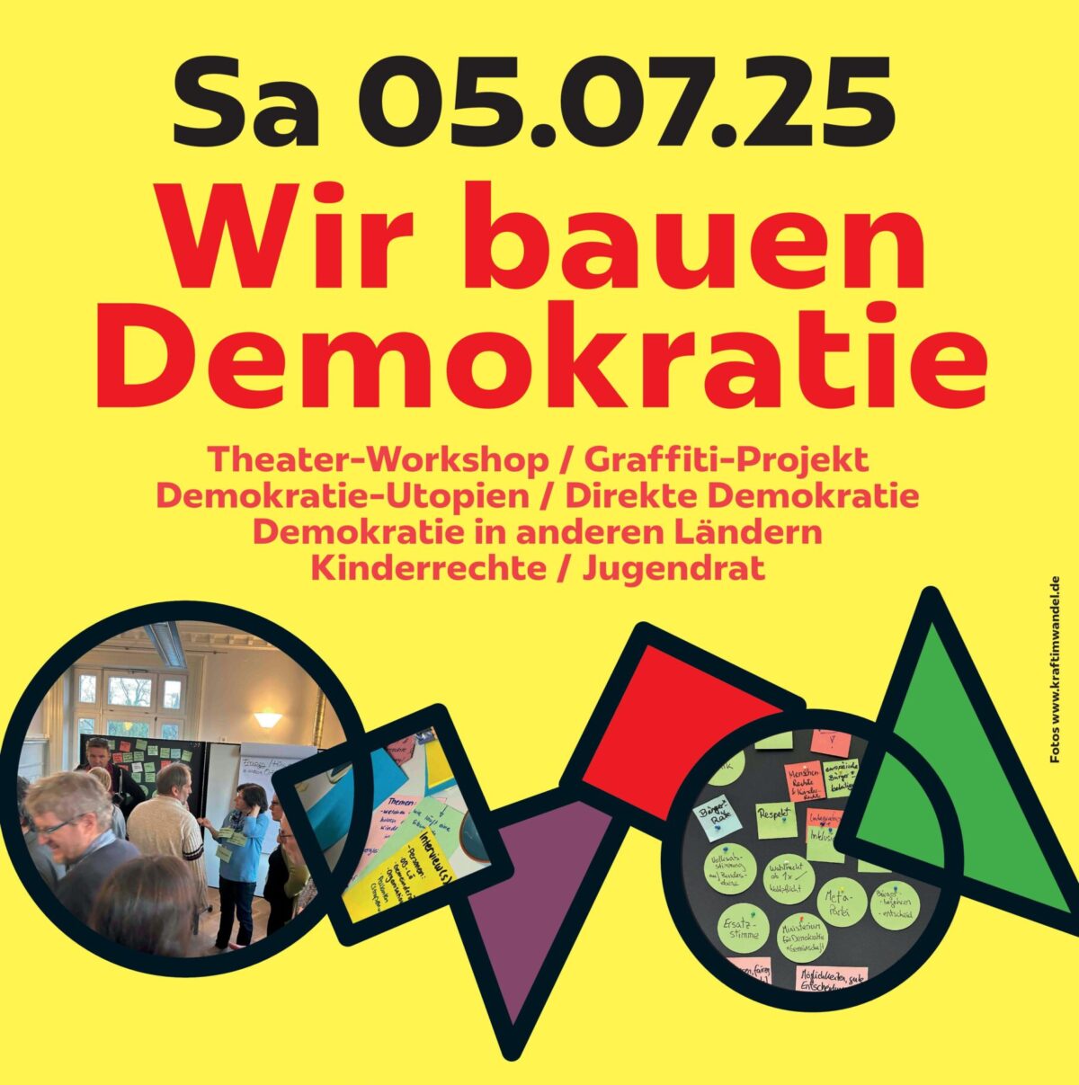 Aktionstag “Wir bauen Demokratie”