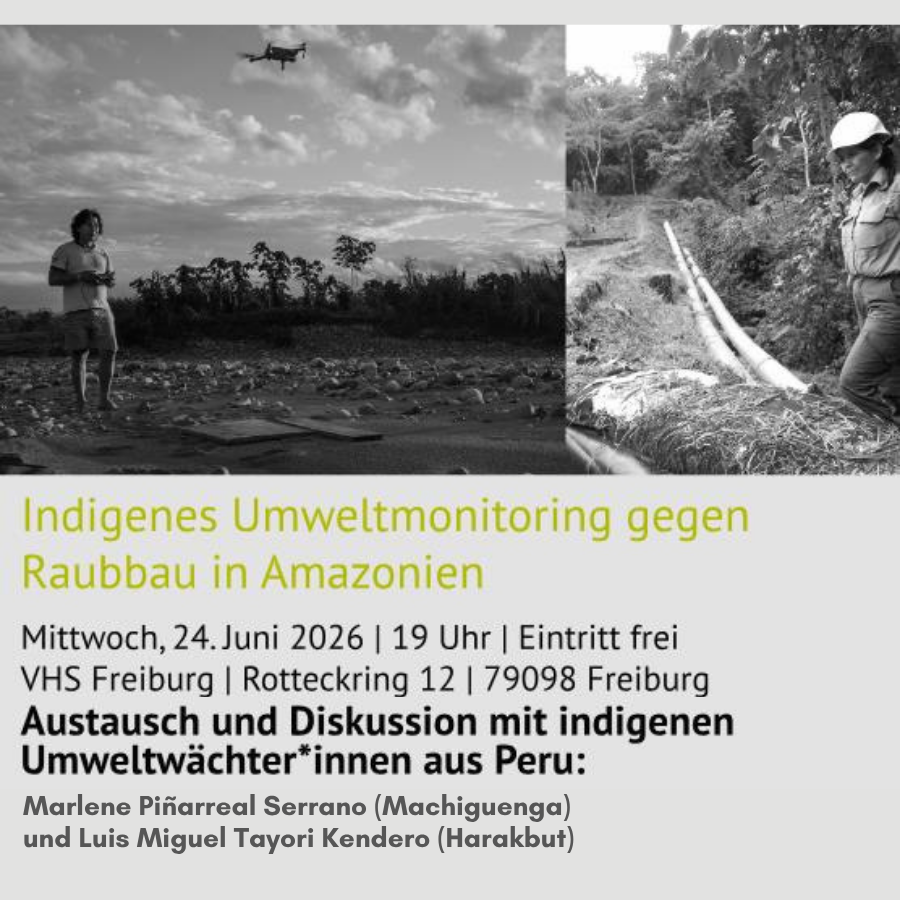 Indigenes Umweltmonitoring gegen Raubbau in Amazonien