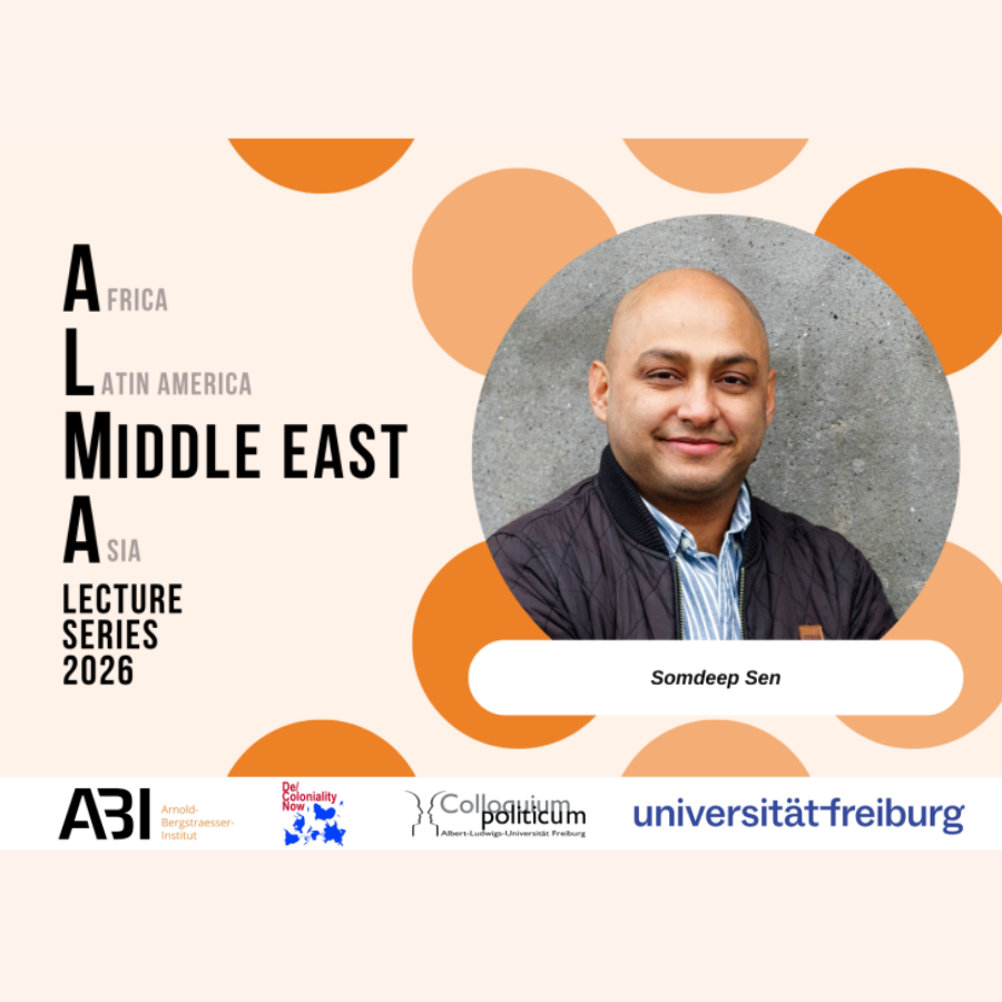 ALMA-Vortragsreihe: Race, International Relations and the Politics of Israel-Palestine